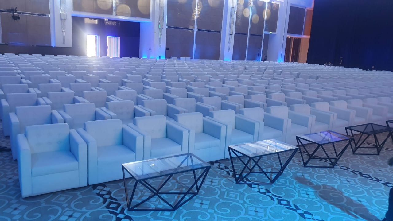 Leather vip chairs  Wedding Events/ Party Events